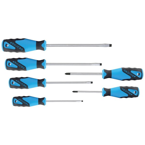 Screwdriver Set, 3C, 6 pcs., Is 4-8 Ph 1-2